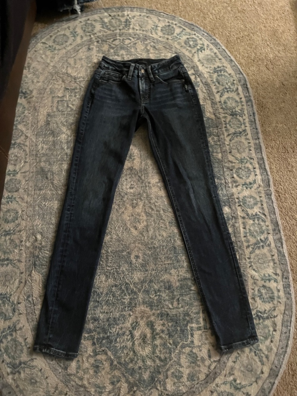 Silver Jeans Women's Dark Wash Skinny Jeans